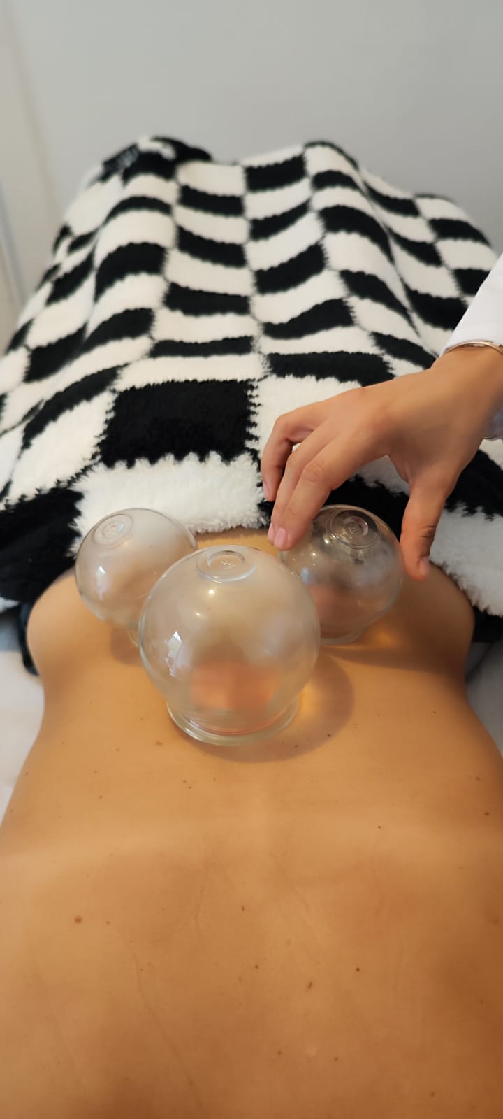 Une séance f'ampoules réalisée par Cyrielle